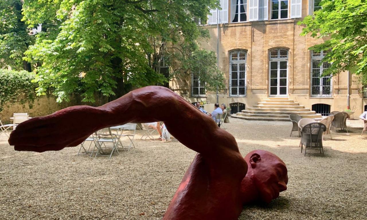 Hôtel de Gallifet, centre d'art à Aix-en-Provence (sculpture)