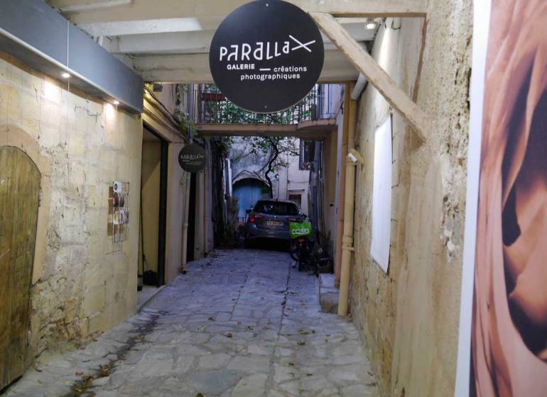 Galerie Parallax, expo photo à Aix-en-Provence (impasse pour y accéder)