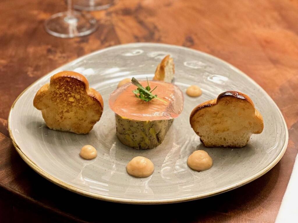 Le Singe Vert: restaurant et bar à cocktails à Aix-en-Provence (foie gras)