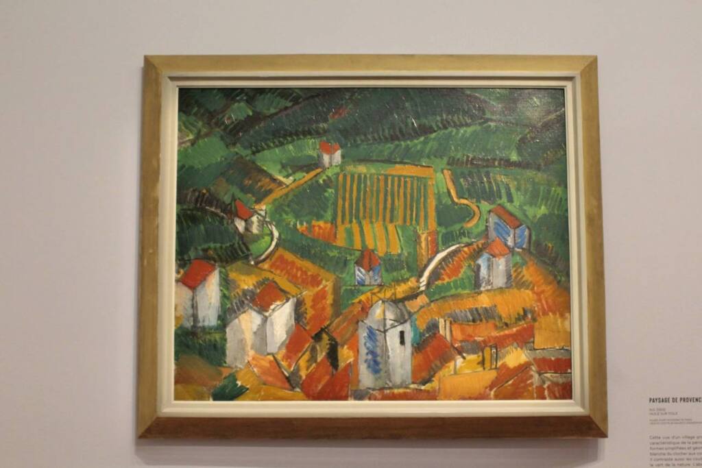Raoul Dufy : Exposition peintures (paysage de Provence)