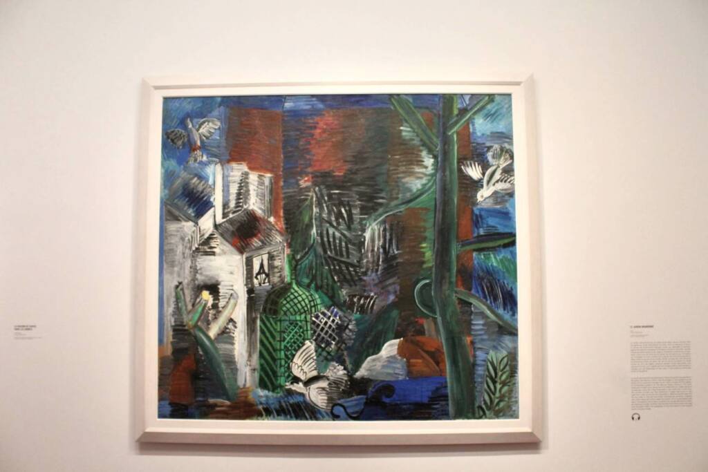 Raoul Dufy : Exposition peintures (le jardin abandonné)