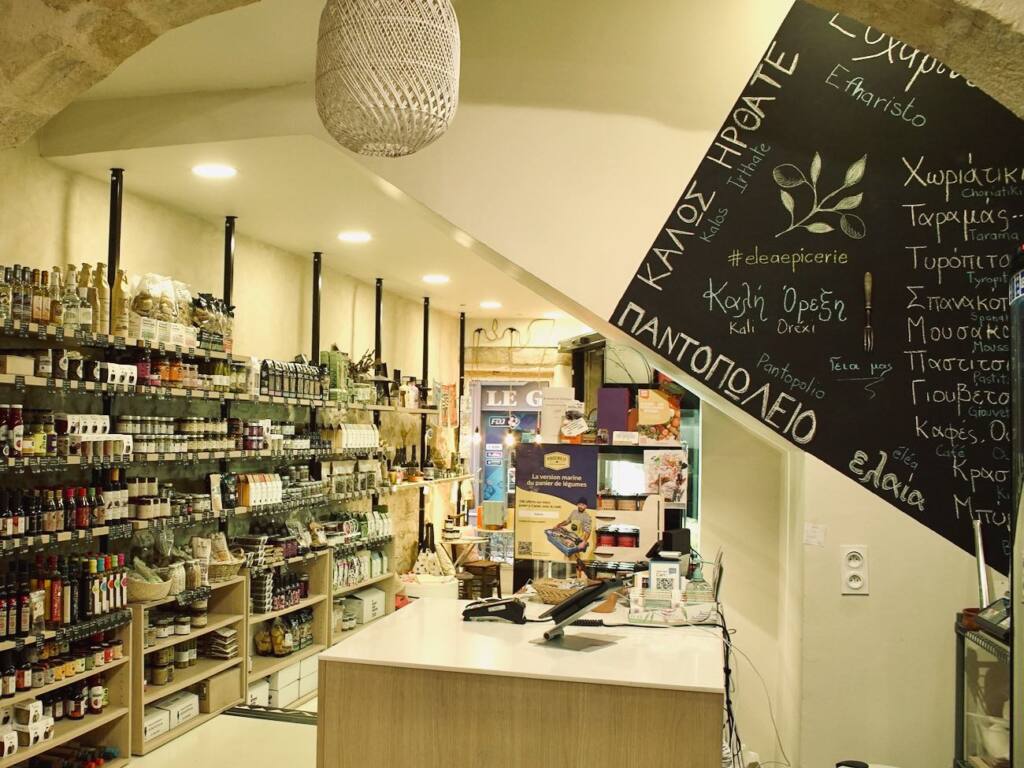 Eléa : épicerie fine grecque à aix-en-Provence (comptoir)