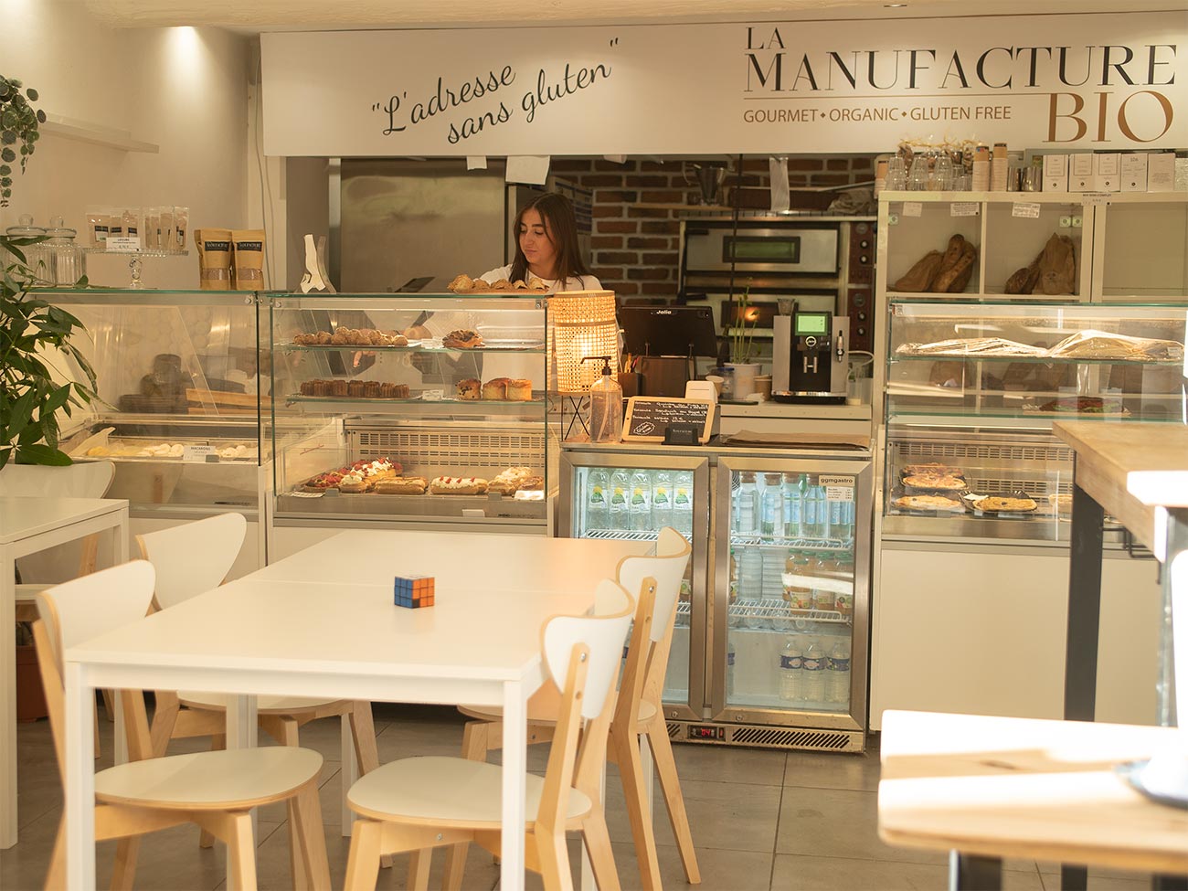 La Manufacture Bio : patisserie et boulangerie sans gluten à Aix-en-Provence (salle)