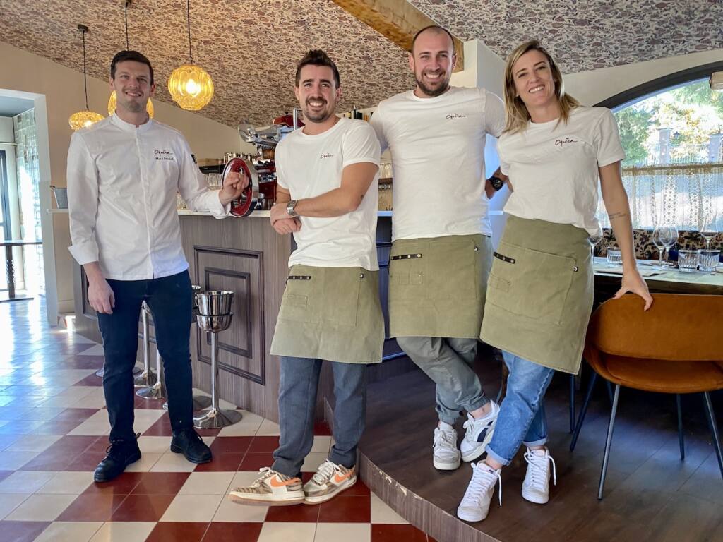 Opere : restaurant bistronomique à Aix-en-Provence (equipe)