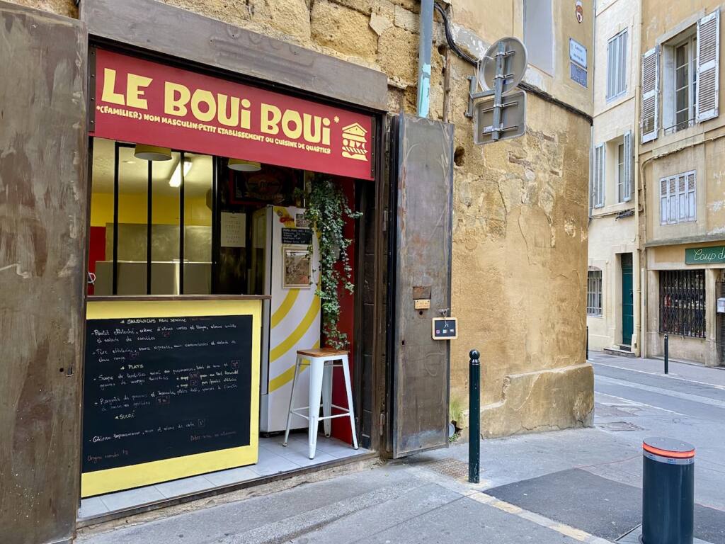 Le Boui-Boui - Gourmet snack bar in Aix-en-Provence - City Guide Love Spots (exterior)