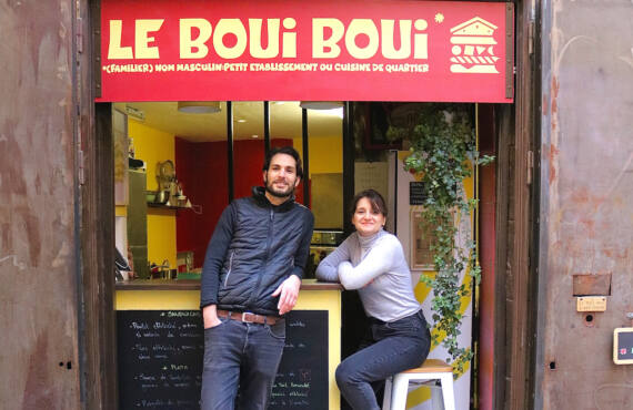 Le Boui Boui : streetfood à Aix-en-Provence (devanture)