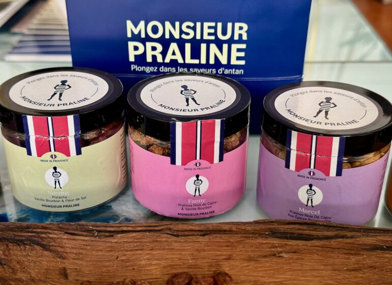 Monsieur Praline est une confiserie artisanale spécialisée dans la praline sous toute ses formes à Aix-En-Provence(produits)