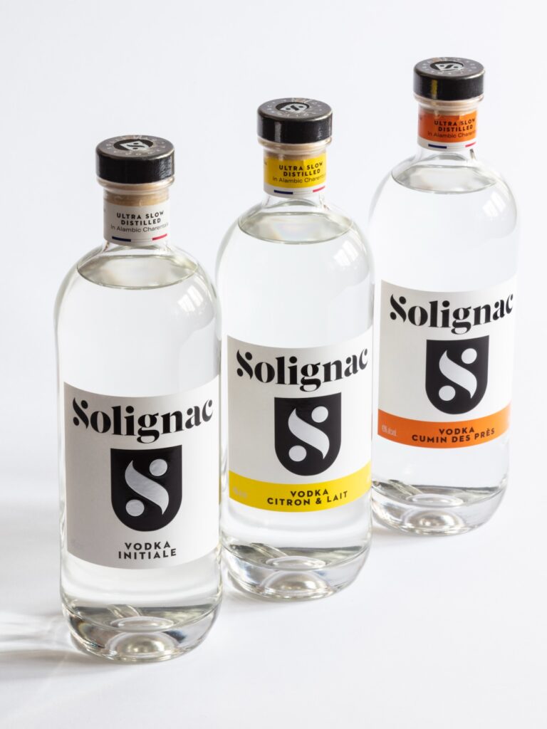 Maison Solignac : vodka artisanale d'exception produite à Aix-en-Provence (3 parfums)