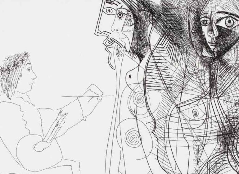 Picasso, Les 156 est une exposition des dernières gravures faites par l'artiste à la fin de sa vie et exposées à l'espace culturel le 21 Bis Mirabeau d'Aix-en-Provence (musicien)