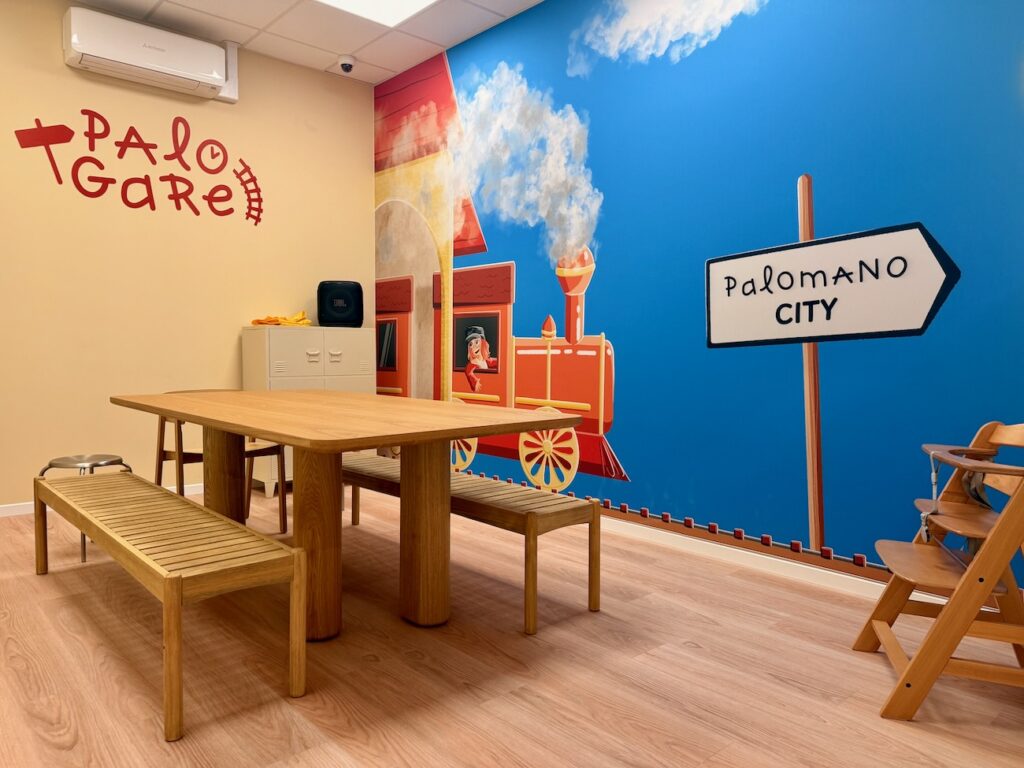 Paloma est un parc ludo-éducatif pour enfant de 0 à 10 ans qui décline dans une mini ville 7 univers. (salle anniversaire)