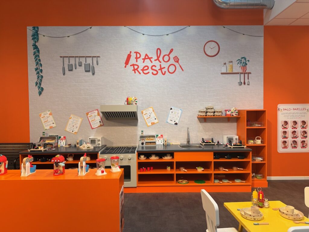 Paloma est un parc ludo-éducatif pour enfant de 0 à 10 ans qui décline dans une mini ville 7 univers. (Palo resto)