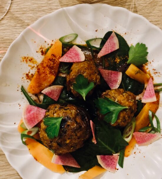 Sarriette est un restaurant bistronomique situé à deux pas du campus arts et métiers à Aix-en-Provence (champignons)