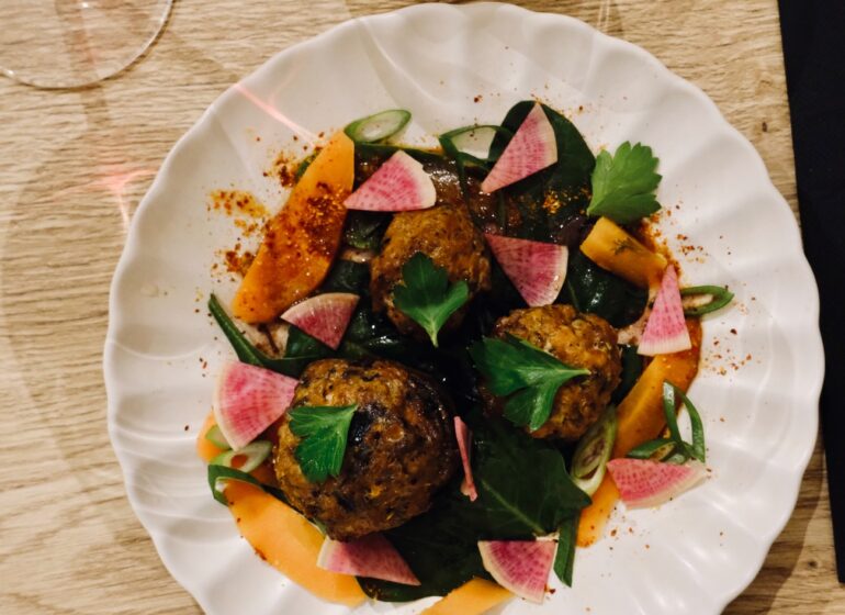 Sarriette est un restaurant bistronomique situé à deux pas du campus arts et métiers à Aix-en-Provence (champignons)