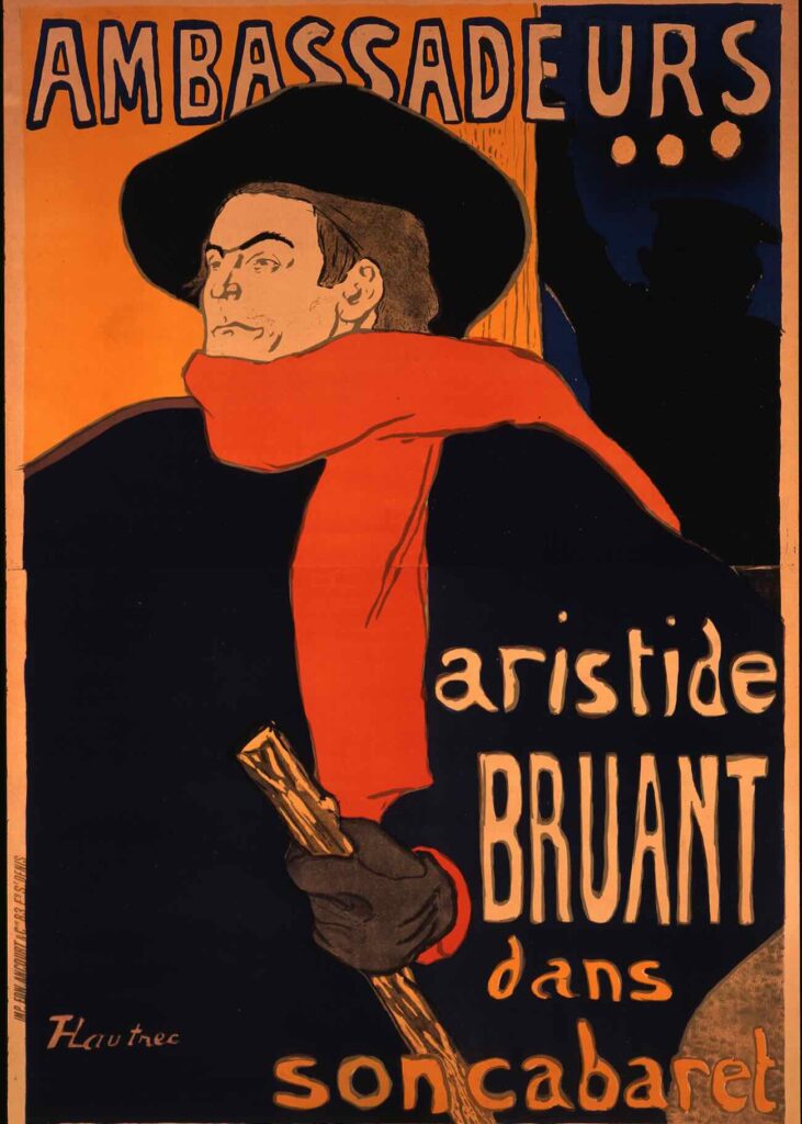 Le Caumont-Centre d’Art d'Aix-en-Provence consacre son exposition d’été à Henri de Toulouse-Lautrec, figure majeure de l’avant-garde parisienne. À travers près de 100 œuvres, cette exposition met en lumière son talent unique pour créer des images iconiques et inscrire ses modèles dans la mémoire collective.(Aristide Bruant)